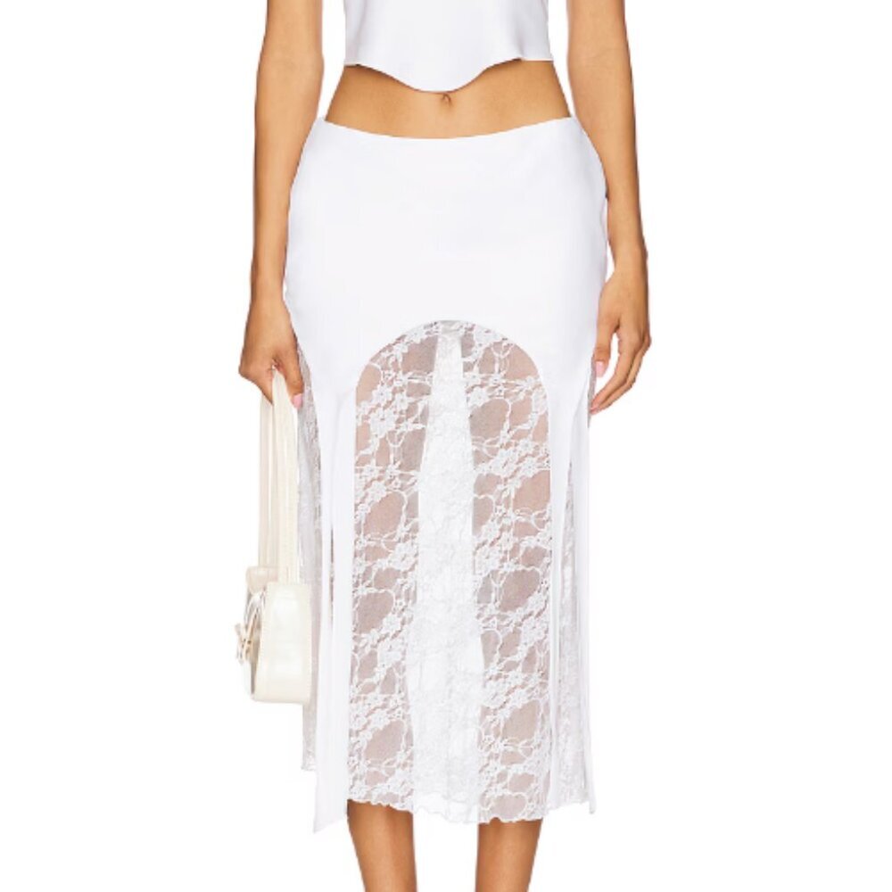 Bella Venice The Lia Skirt in White size XS